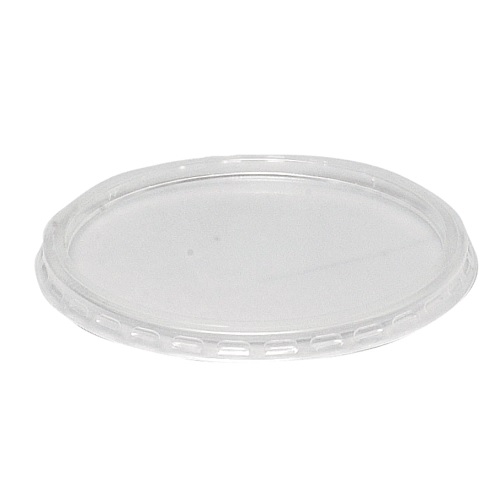 [10442] Låg, Ø10,1cm, klar, PP, tilhørende 10441, (1000 stk.)