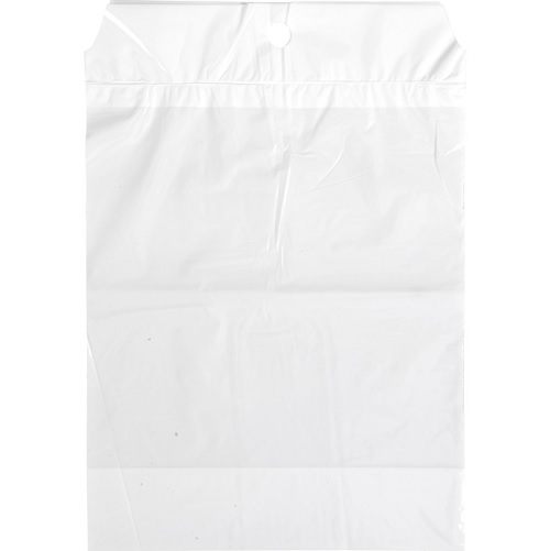 [10667] Madamepose, 5 l, hvid, LDPE/RE3, 25x37cm, med huller til holder, 35 my (5 pakker á 100 stk, 500 stk.)