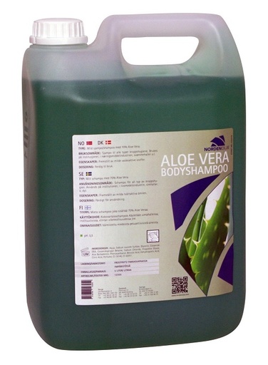 [10646] Aloe Vera Bodyshampoo, 5 l, 70% Aloe Vera, (1 stk.)