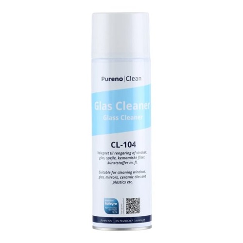 [13568] Glasrens, spray, Glas Cleaner, 500ml, CL–104, Pureno, (1 stk.)
