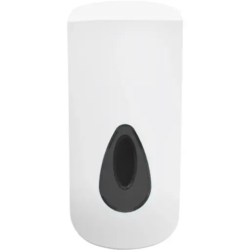 [13680] Dispenser til skum, 800 ml, hvid, manuel, til poserefill, 0,6 ml pr. dosering, (1 stk.)