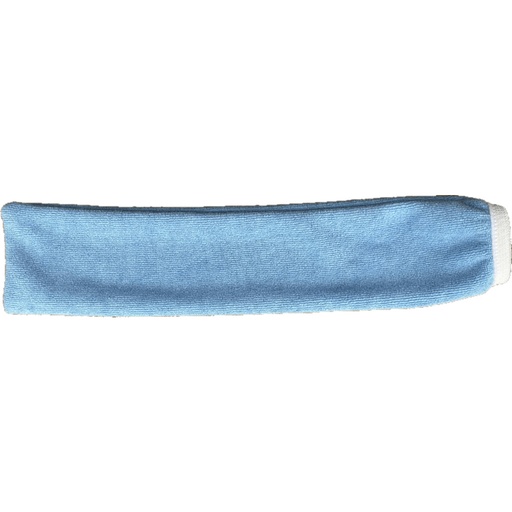 [13878] Interiørhåndmoppe, 54x7cm, blå, mikrofiber, cover til afstøver, 73 cm, (1 stk.)