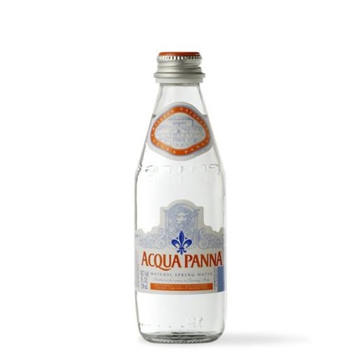 [10563] San Pellegrino Acqua Panna Toscana, glasflaske, 0,25 L, vand, 24 stk.