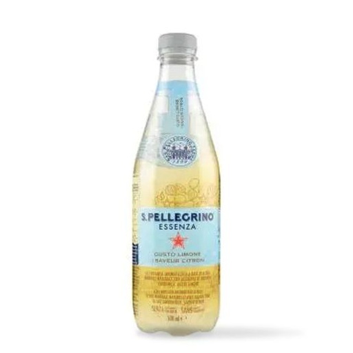 [10537] San Pellegrino Essenza Limone, dåse, 0,33 L, med brus, 24 stk.