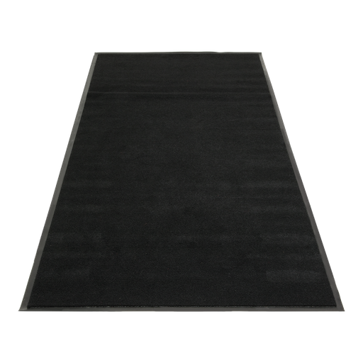 [15219] Skridhæmmende tæppe/måtte, Securit, 200x90 cm, nylon/gummi, sort