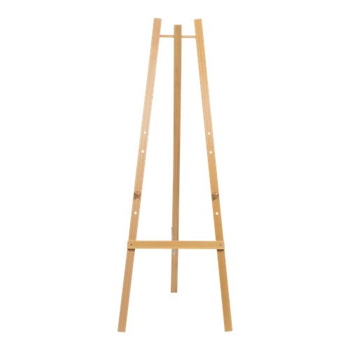 [15251] Staffeli til kridtmarker, vægskilte (40+ cm) med fire justerbare positioner, Securit, 165x60x63 cm, fyrretræ, (1 stk.)