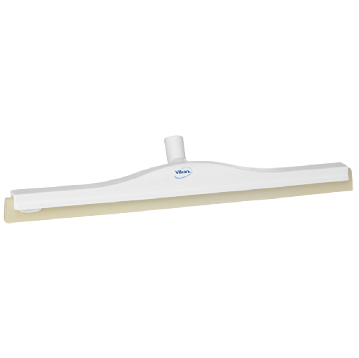 [10869] Gulvskraber, Vikan, hvid, cellegummi/PP, 60 cm, med drejeled og dobbeltblad, (1 stk.)