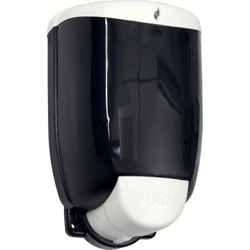 [10876] Dispenser til påfyldning, 1000 ml, sort, plast, til sæbe, (1 stk.)