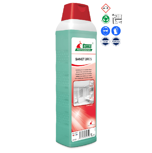 [10899] Kalkfjerner, Tana Professional SANET BR 75, 1 l, med farve og parfume, (1 stk.)