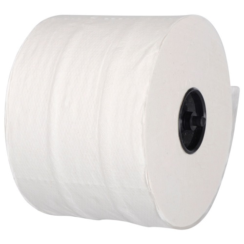 [10928] Toiletpapir, 2-lags, 100m x 9,8cm, Ø13,4cm, hvid, 100% nyfiber, (36 stk.)