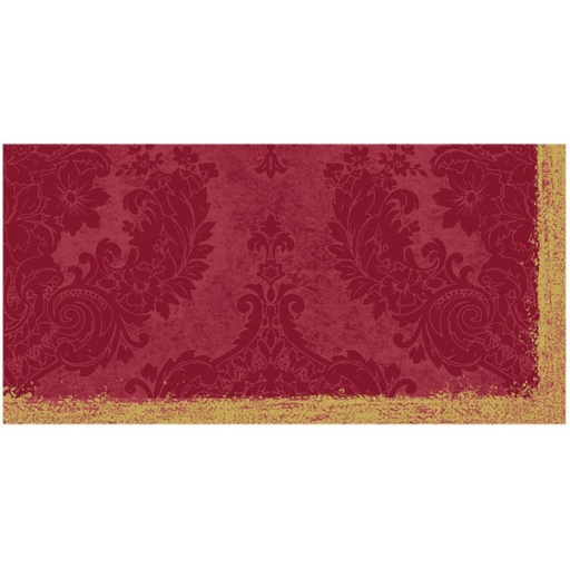 [10933] Stikdug, Dunisilk Royal, 84x84cm, bordeaux, (100 stk.)