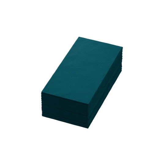 [16156] Serviet, 3-lags, 1/8fold, 33x33cm, "Ocean Teal", Duni, (1000 stk.)