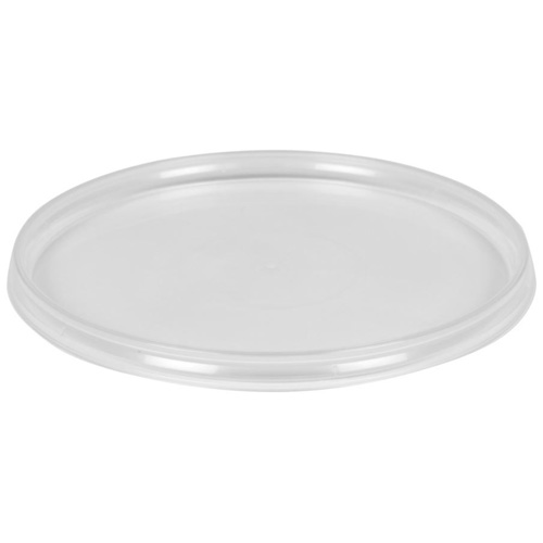 [10952] Condi bøtte låg, Ø12,2cm, klar, PP, 1-rums, tilhørende 10950, 10951, 10953, (14 stk.)