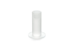 [16270] Lysestage, "Icicle", 11cm, "Frosted", Duni, (4 stk.)
