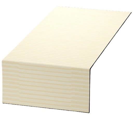 [16326] Kuvertløbere/bordløbere, Tete-A-Tet, Dunicel, 0,4x24m, Tessuto creme, Duni, (4 stk.)