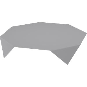 [30402] Bordbetræk, Evolin, 84x84cm, granitgrå, Duni, (84 stk.)