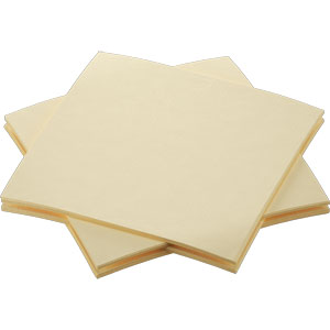 [16550] Serviet, bio, Dunisoft, 20x20cm, creme, Duni, (2880 stk.)