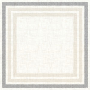 [16589] Stikdug, Dunicel, 84x84cm, Rigato sort, Duni, (100 stk.)