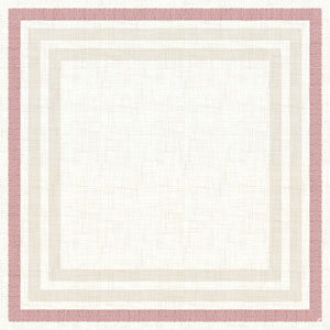 [16590] Stikdug, Dunicel, 84x84cm, Rigato bordeaux, Duni, (100 stk.)