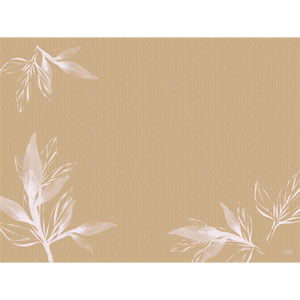 [16601] Dækkeserviet, papir, 30x40cm, "Eco Leaves", Duni, (1000 stk.)