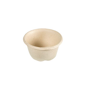 [16660] Dressingbæger, bagasse, brun, 30ml, Duni, (4000 stk.)