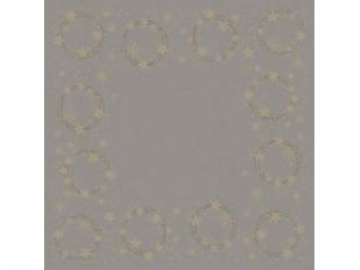 [16699] Dækkeserviet, Dunicel, 30x40cm, "Star Shine Granite Grey", Duni, (500 stk.)