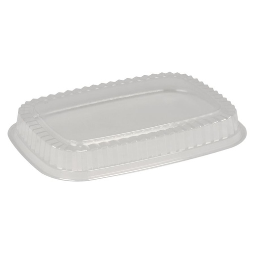 [10994] Låg til stor sushibakke, 25x18x3,2cm, klar, PS, anti-dug, tilhørende 10991, (500 stk.)