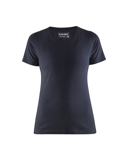Dame T-shirt, i farven Mørk Marineblå, Blåkläder, (1 stk.)