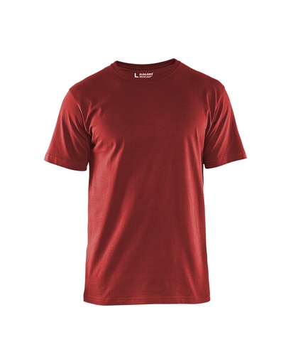T-shirt, i farven Rød, Blåkläder, (1 stk.)