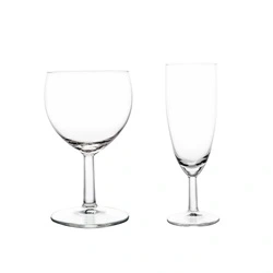 vin og champagneglas